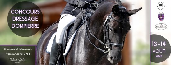 Image  Concours Dressage Dompierre